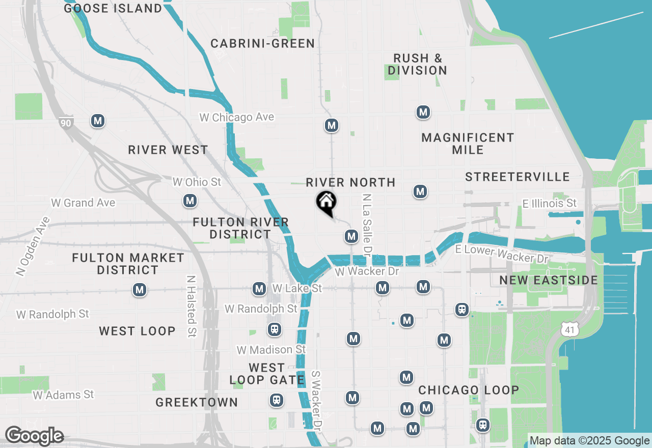 Map of 333 W Hubbard Street #221, Chicago, IL 60654