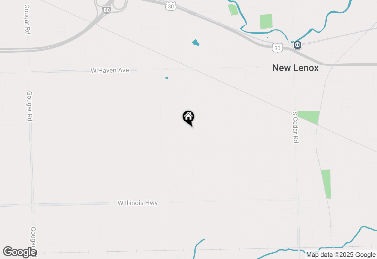 Map of 812 Grumman Court, New Lenox, IL 60451