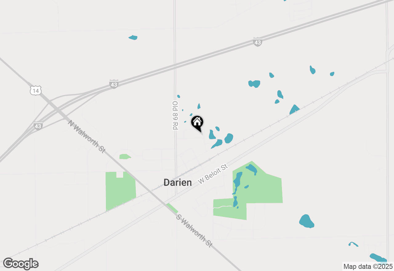 Map of 118 Rolling Meadow Drive, Darien, WI 53114