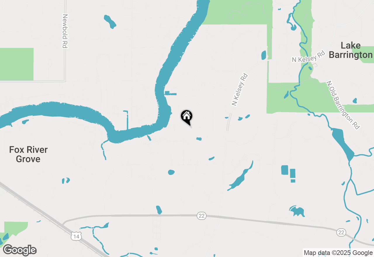 Map of 23380 N Summit Drive, Barrington, IL 60010