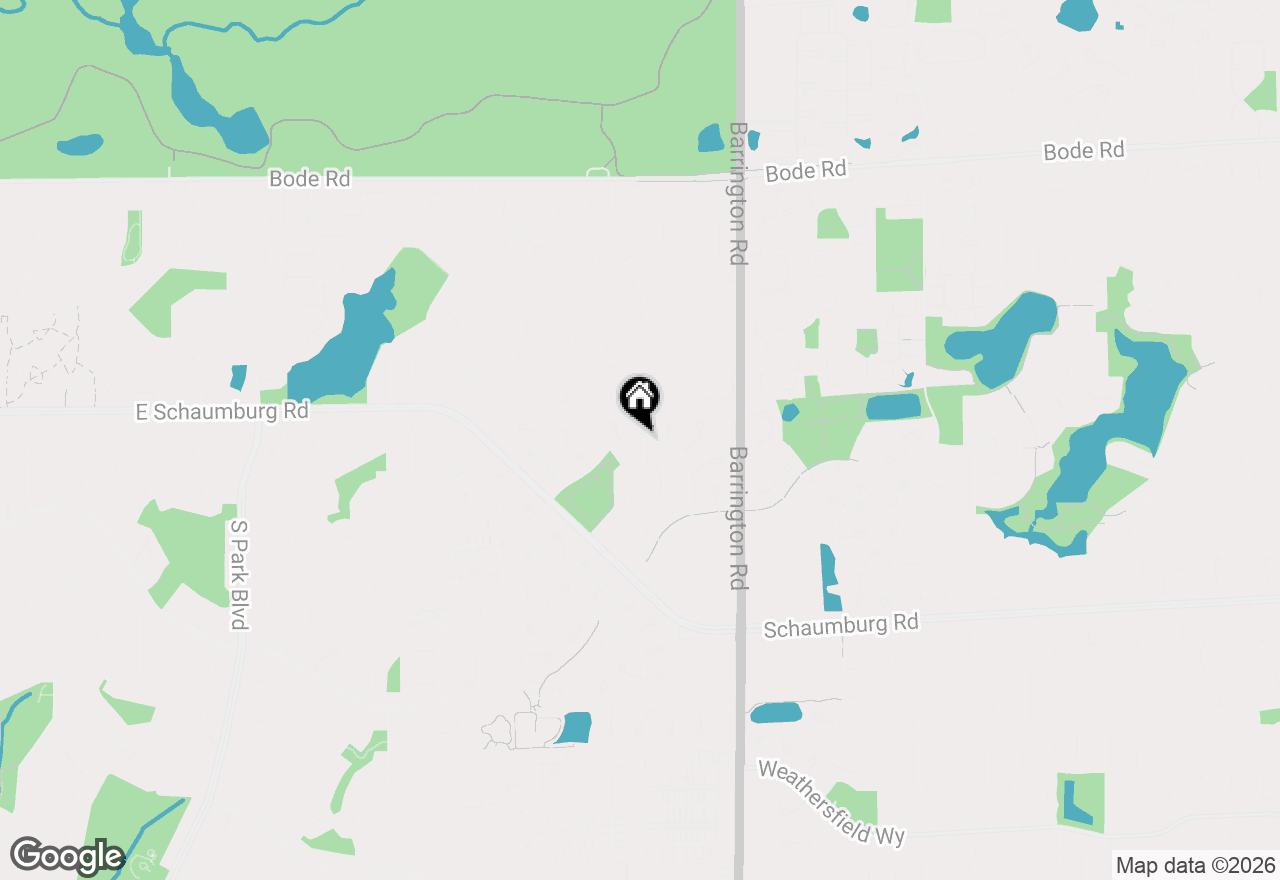 Map of 217 Sierra Pass Drive, Schaumburg, IL 60194