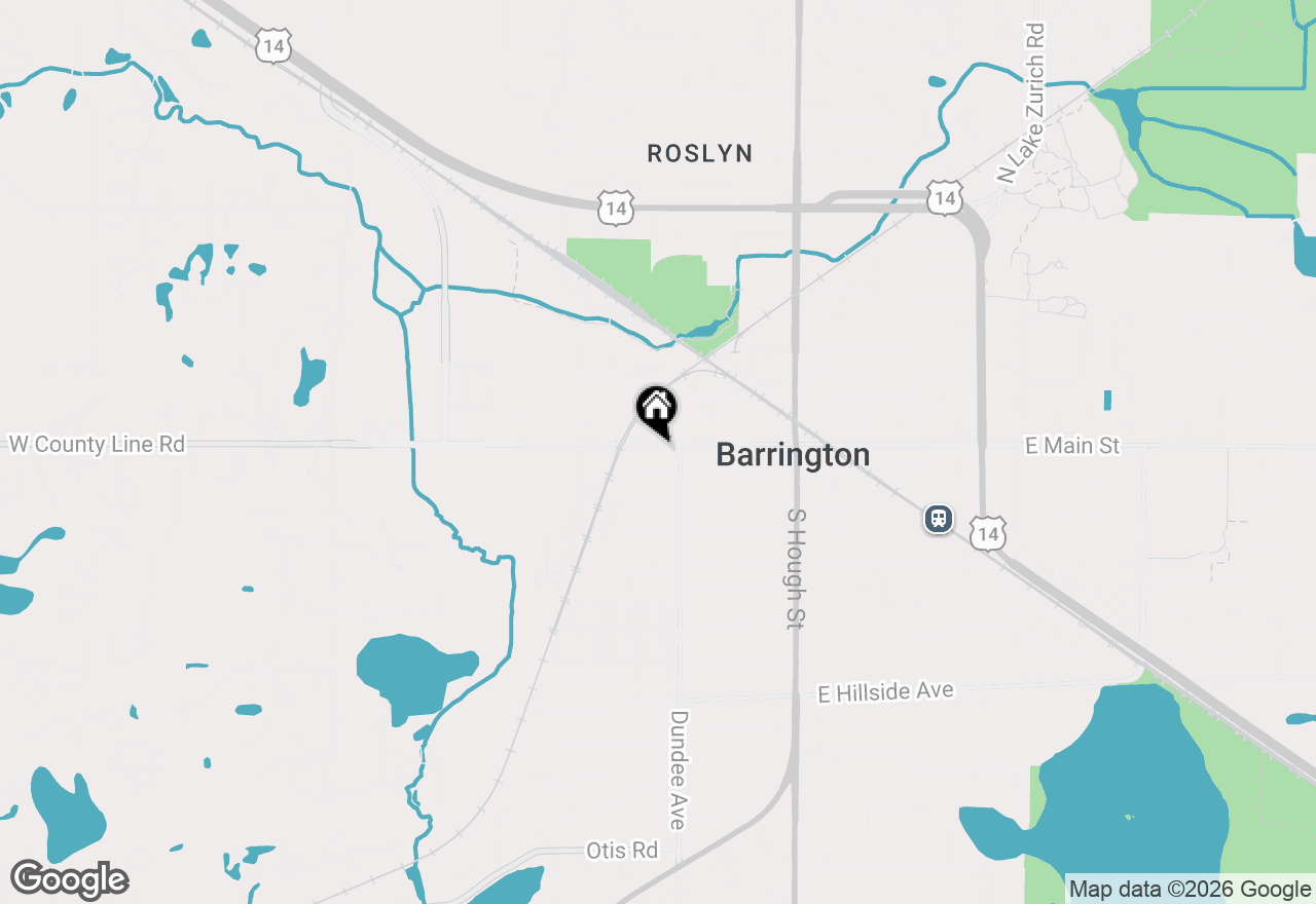 Map of 329 W Main Street, Barrington, IL 60010