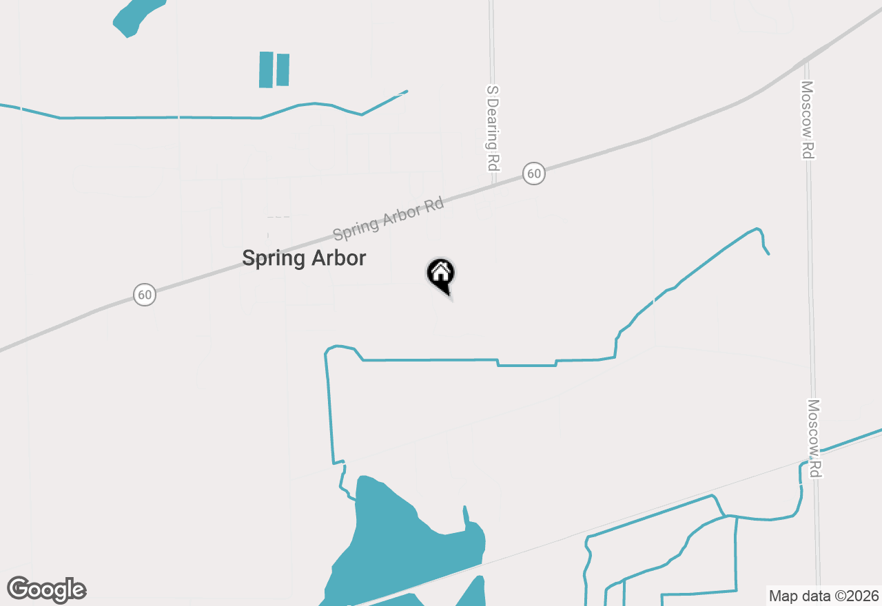Map of 215 Wickenham Drive, Spring Arbor, MI 49283