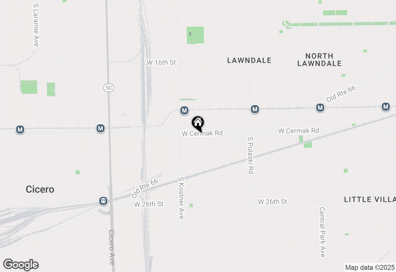 Map of 4261 W Cermak Road, Chicago, IL 60623