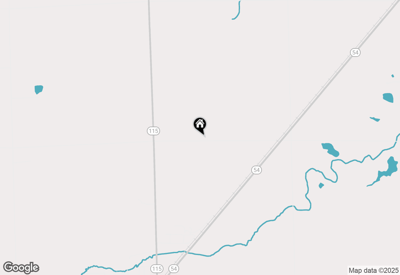 Map of 1534 E 1600 North Road, Roberts, IL 60962