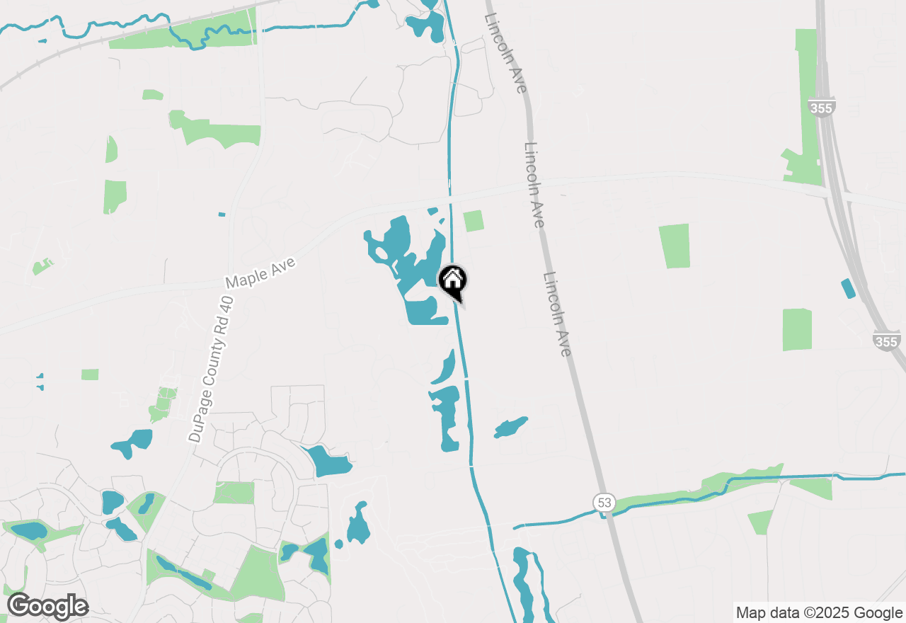 Map of 5534 E Lake Drive #E, Lisle, IL 60532