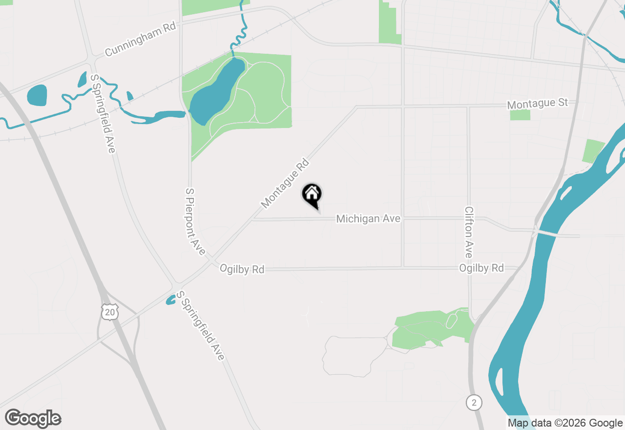 Map of 1611 Michigan Avenue, Rockford, IL 61102