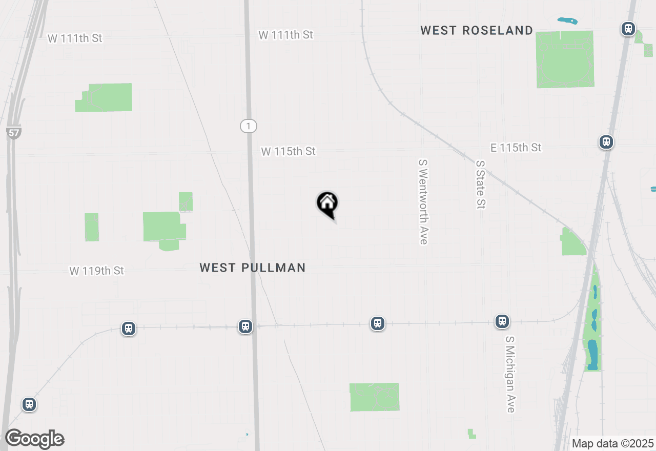 Map of 11735 S Parnell Avenue, Chicago, IL 60628