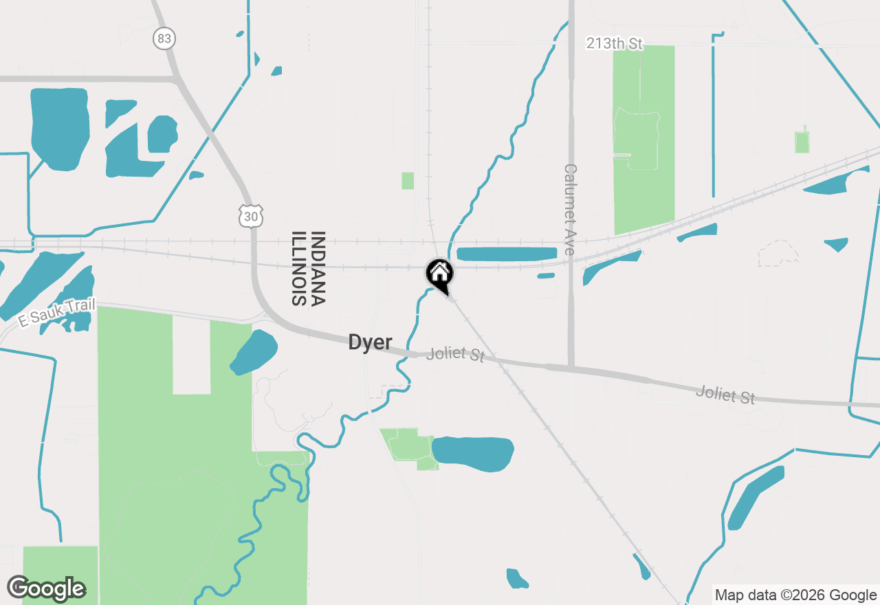 Map of 1936 Church Street, Dyer, IN 46311