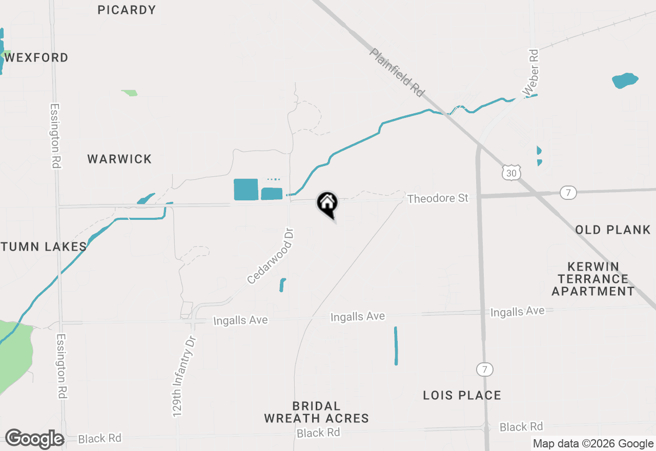 Map of 1510 N Rock Run Drive #2A, Crest Hill, IL 60435