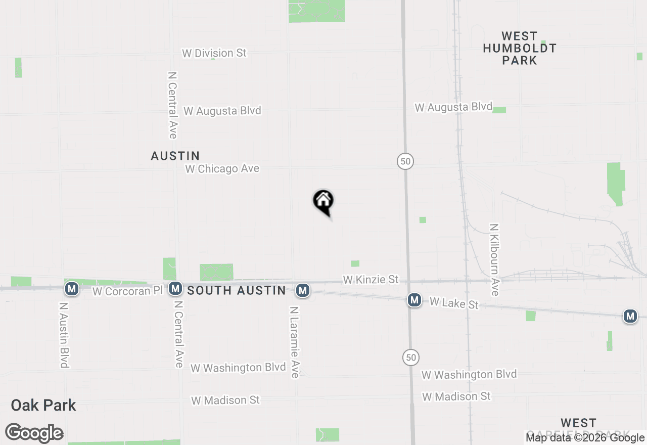 Map of 5054 W Ohio Street, Chicago, IL 60644
