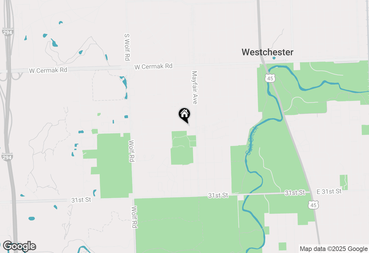 Map of 2535 Nelson Square, Westchester, IL 60154