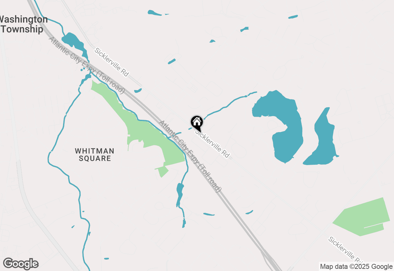 Map of 66 Barnes Way, Sicklerville, NJ 08081