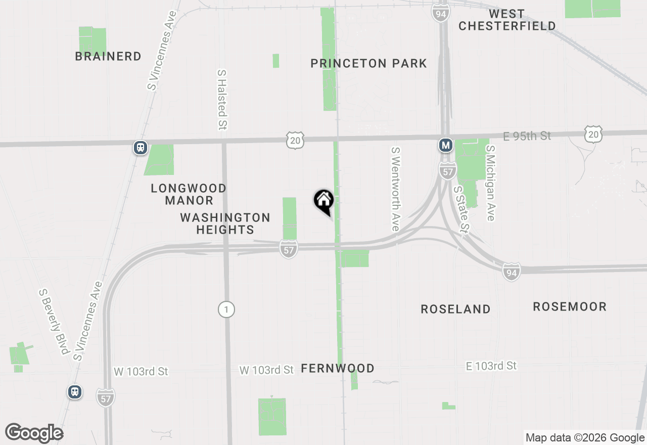 Map of 420 W 98th Street, Chicago, IL 60628