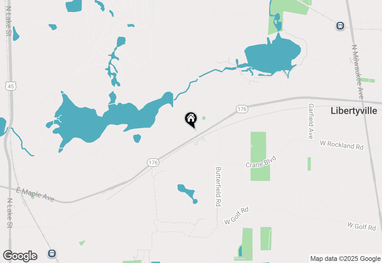 Map of 123 Woodland Road, Libertyville, IL 60048