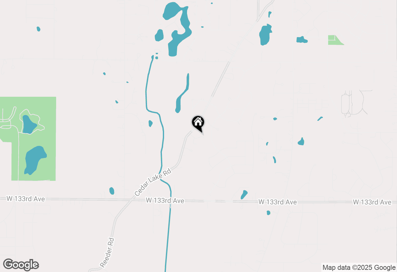 Map of 3870 W 129th Court, Crown Point, IN 46307