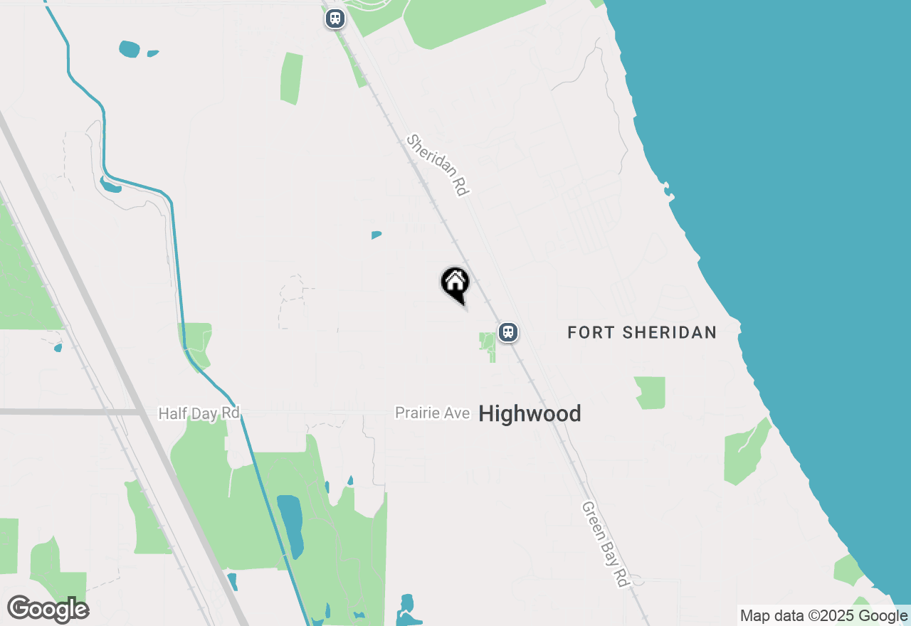 Map of 221 Llewellyn Avenue, Highwood, IL 60040