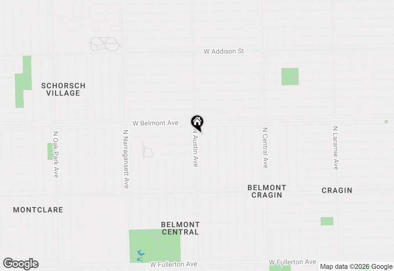 Map of 3115 N Austin Avenue, Chicago, IL 60634