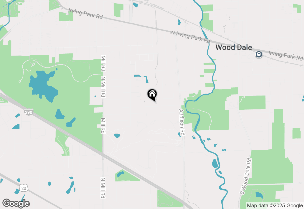 Map of 455 Gilbert Drive, Wood Dale, IL 60191