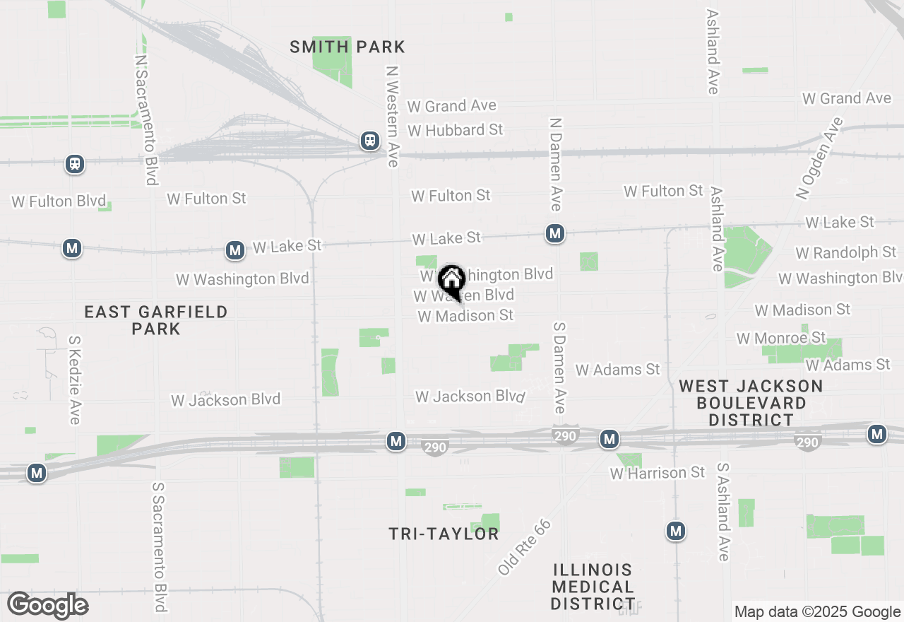 Map of 2240 W Madison Street #102, Chicago, IL 60612