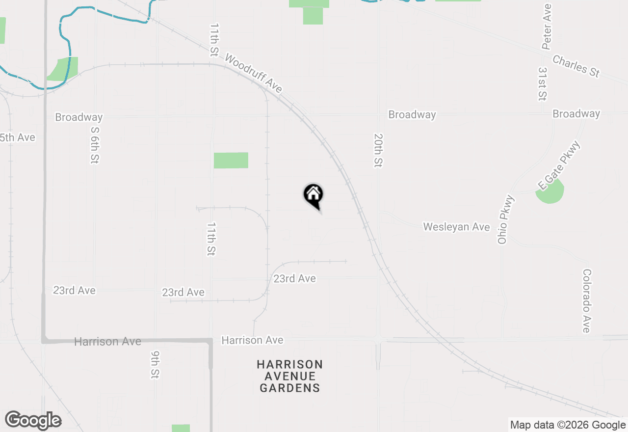 Map of 2108 20th Avenue, Rockford, IL 61104