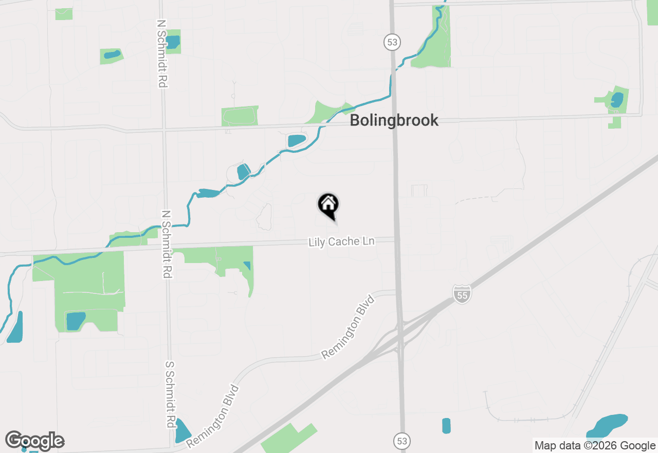 Map of 5B Fernwood Drive #5B, Bolingbrook, IL 60440