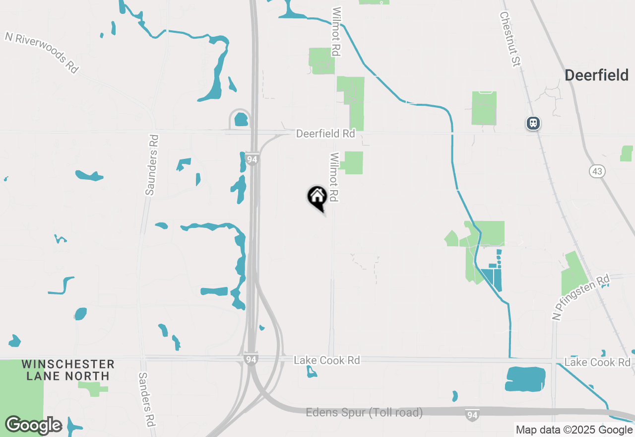 Map of 505 Susan Lane, Deerfield, IL 60015