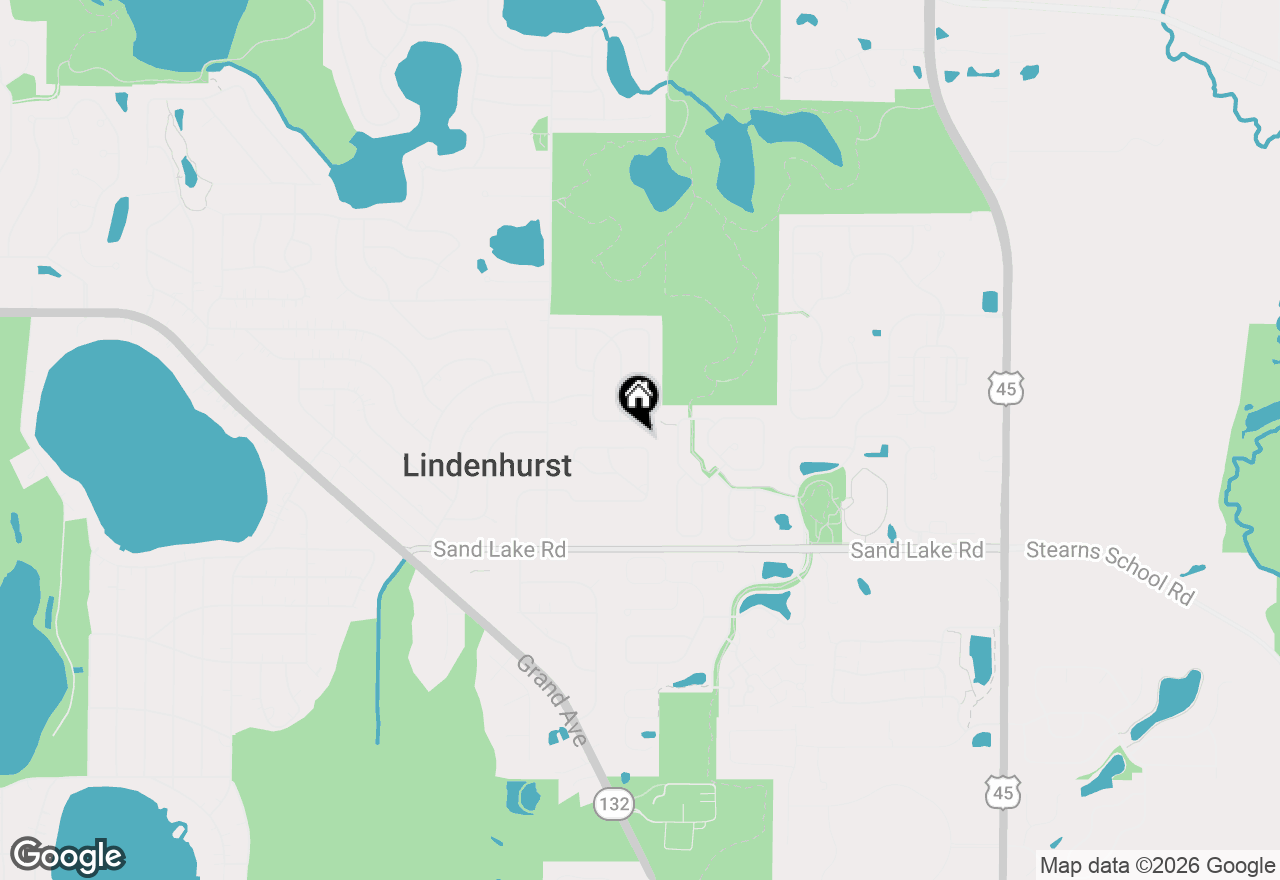 Map of 2508 Highland Drive, Lindenhurst, IL 60046