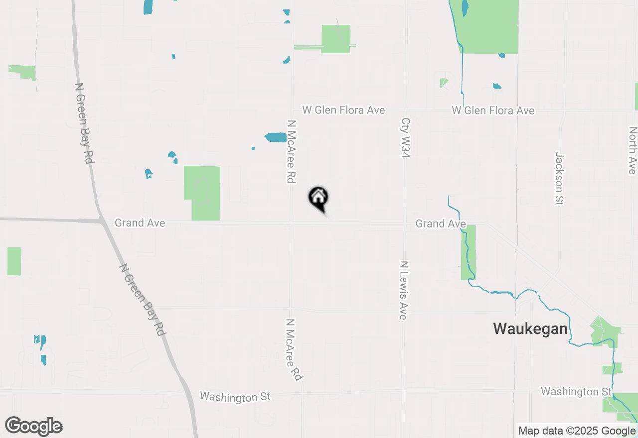 Map of 2414 Grand Avenue, Waukegan, IL 60085