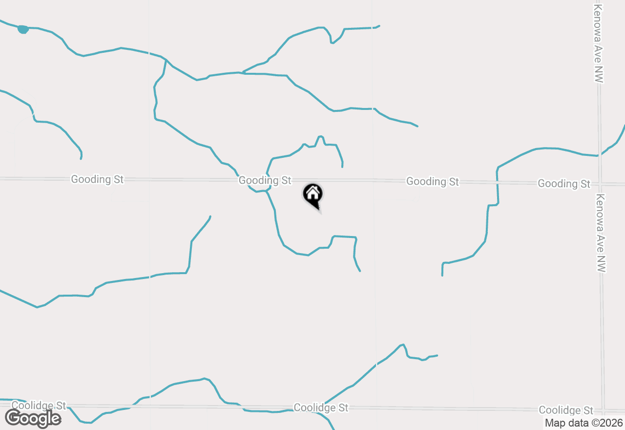 Map of  Gooding Street, Conklin, MI 49403