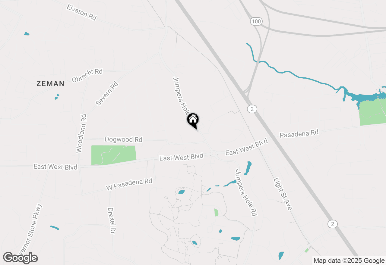 Map of 8370 Jumpers Hole Road, Millersville, MD 21108