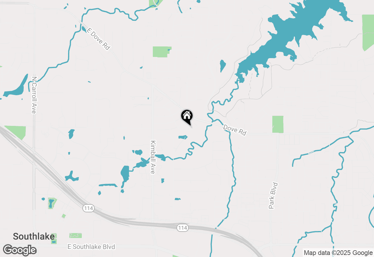 Map of 2902 Panhandle Drive, Grapevine, TX 76051