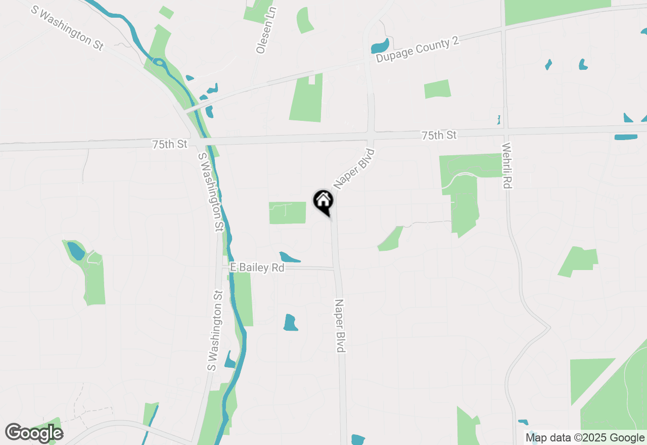 Map of 1505 Treeline Court, Naperville, IL 60565