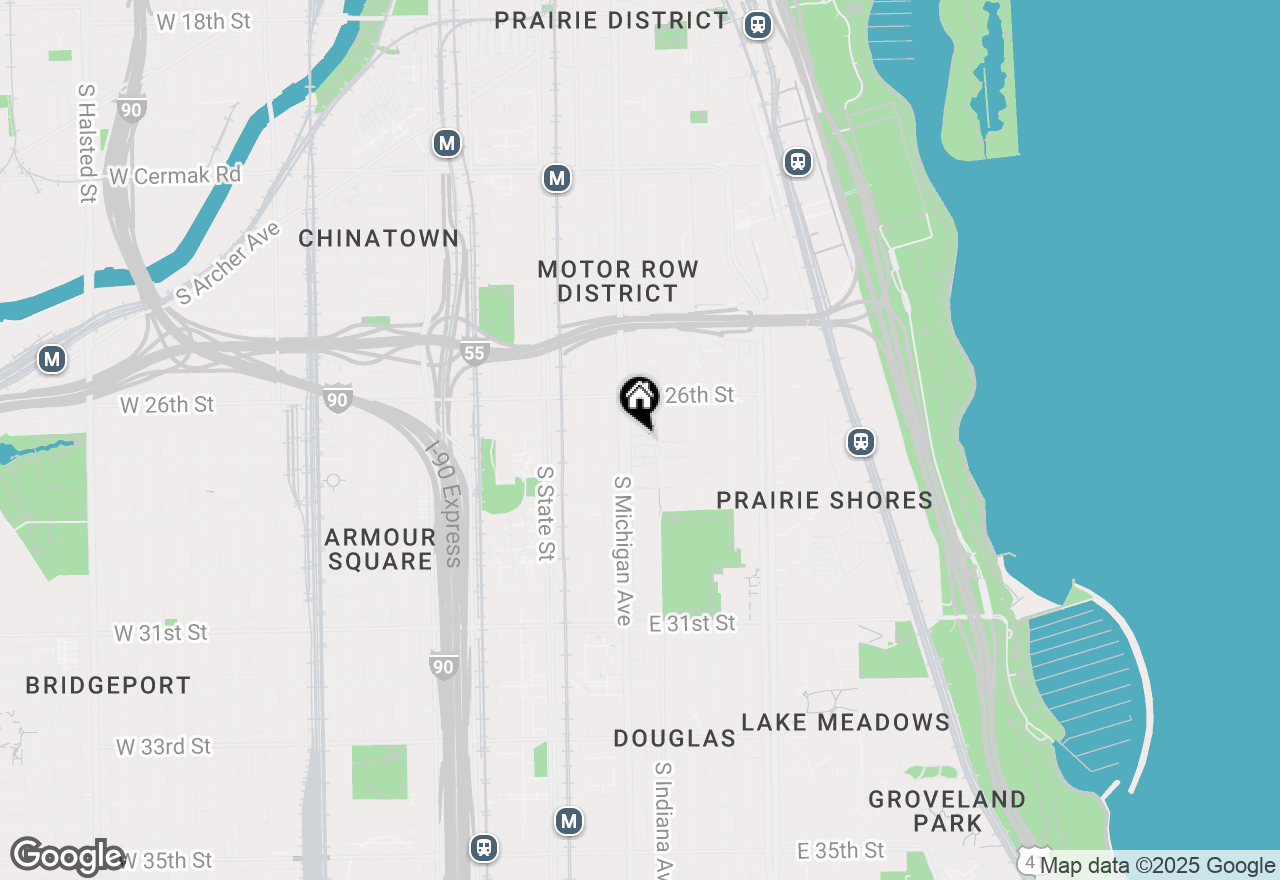 Map of 2705 S Michigan Avenue #A, Chicago, IL 60616