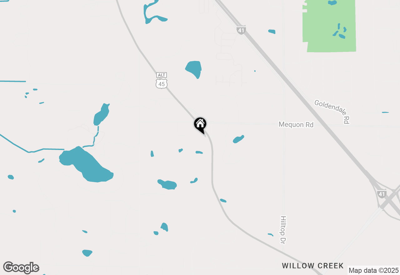 Map of W213N11111 Appleton Ave, Germantown, WI 53022
