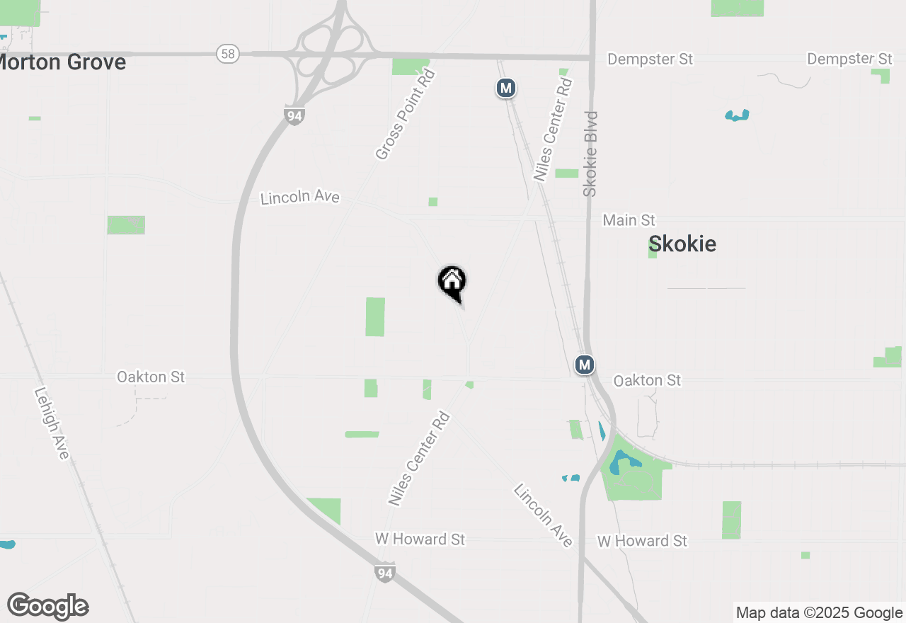 Map of 8142 Lincoln Avenue, Skokie, IL 60077