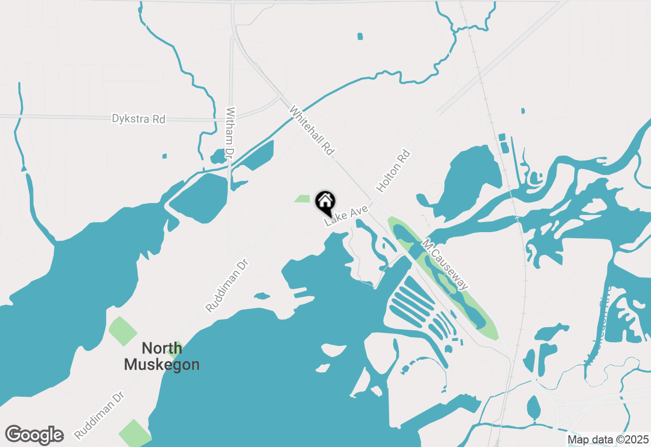 Map of 2320 Lake Avenue, North Muskegon, MI 49445