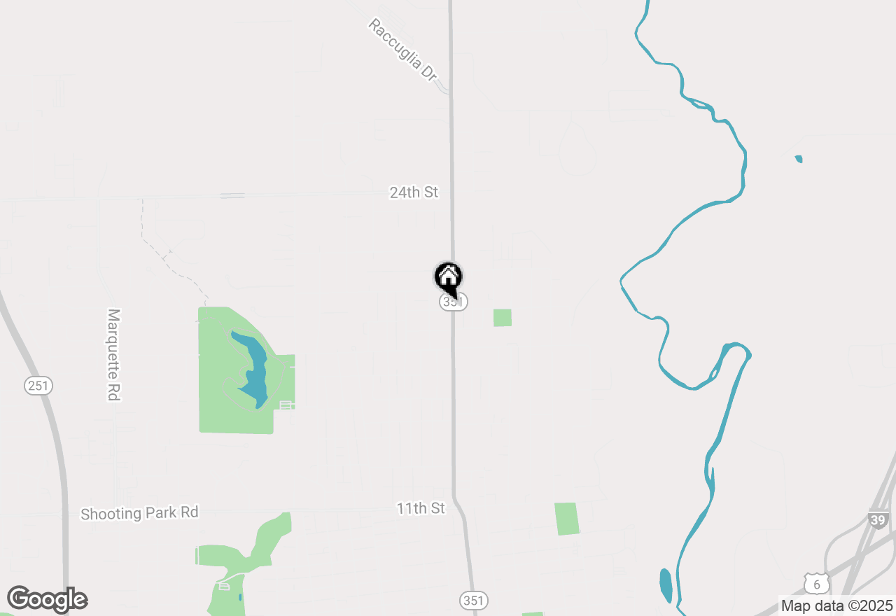 Map of 1951 St Vincents Avenue, Lasalle, IL 61301