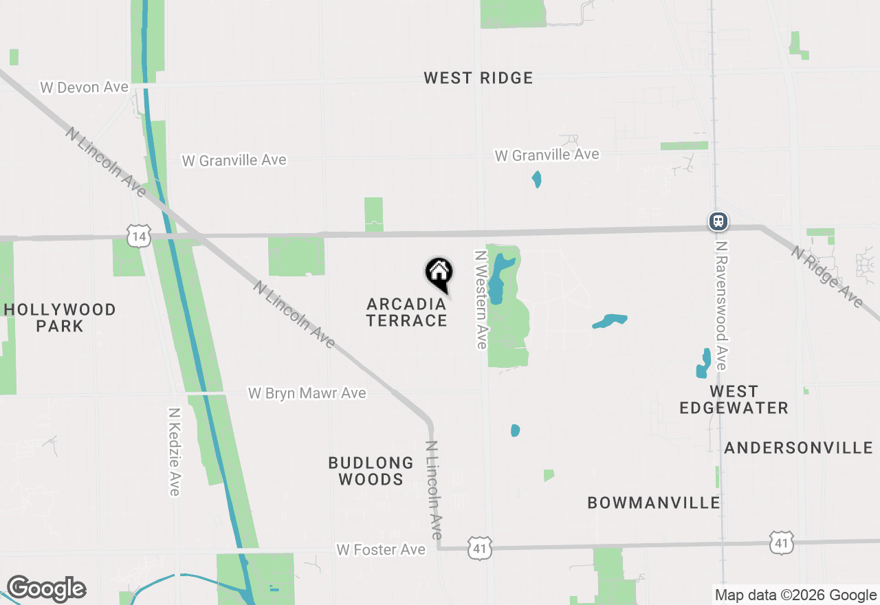 Map of 5814 N Campbell Avenue, Chicago, IL 60659