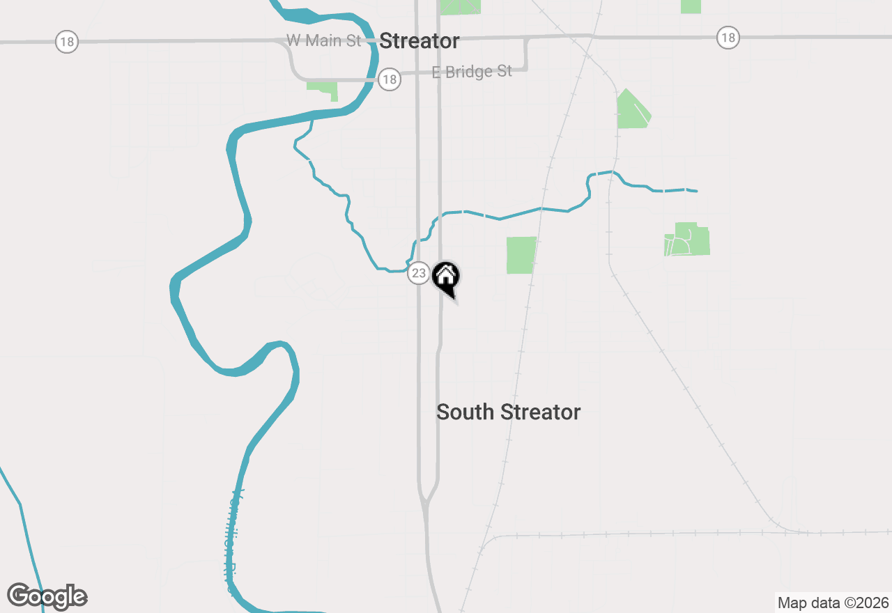 Map of 1015 S Park Street, Streator, IL 61364