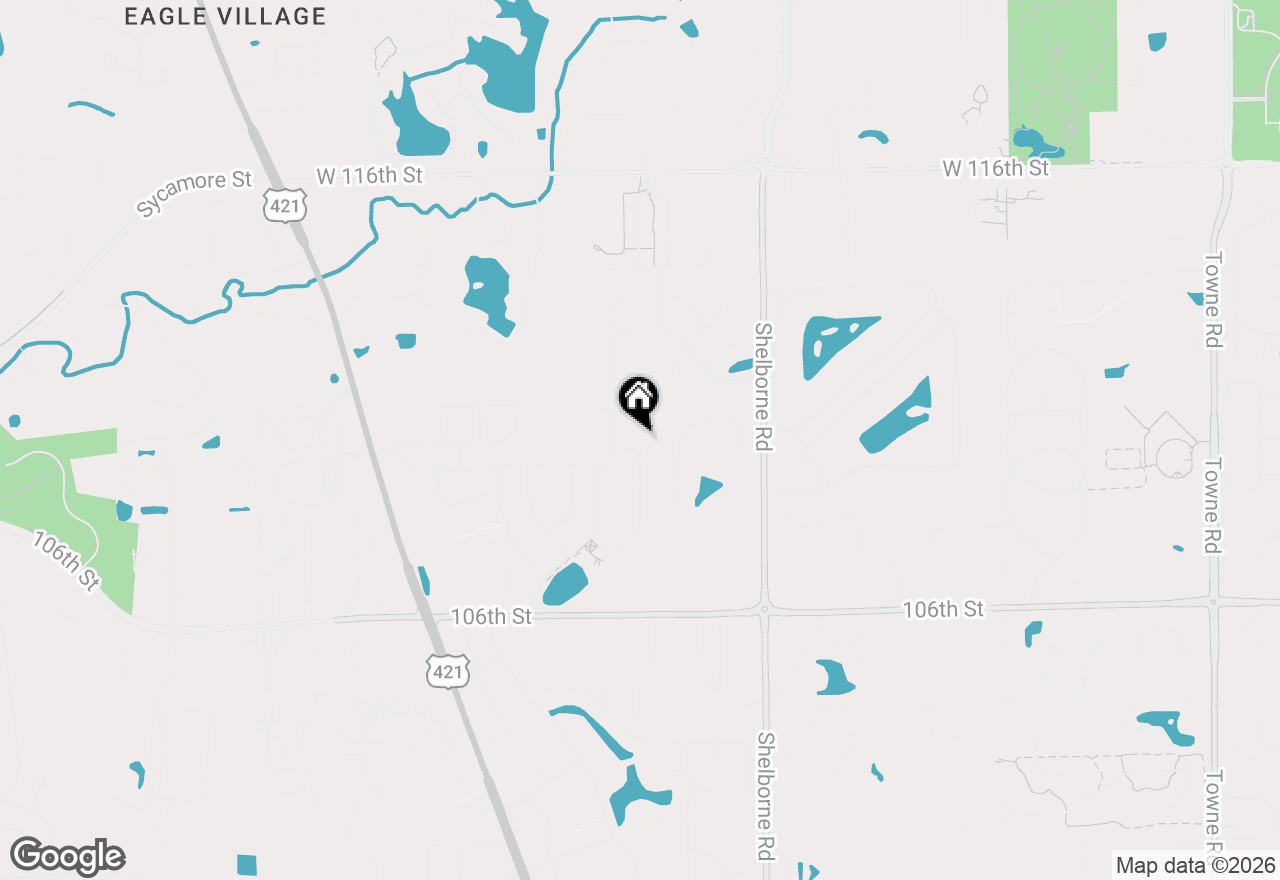 Map of 10845 Independence Way, Carmel, IN 46032