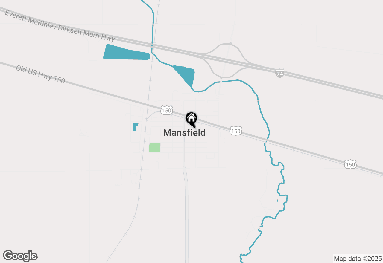 Map of 114 N Jefferson Street, Mansfield, IL 61854