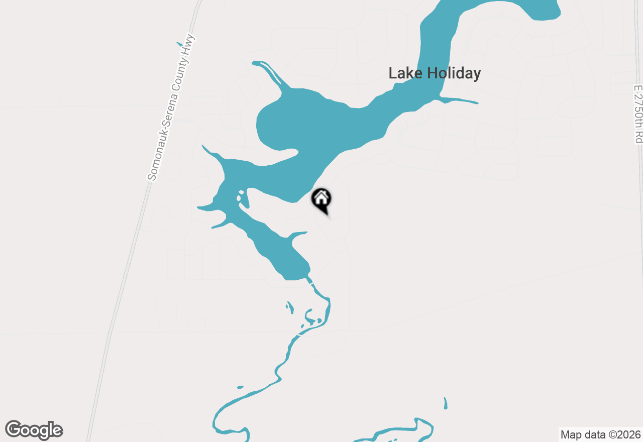 Map of (Address confidential), Lake Holiday, Illinois 60548