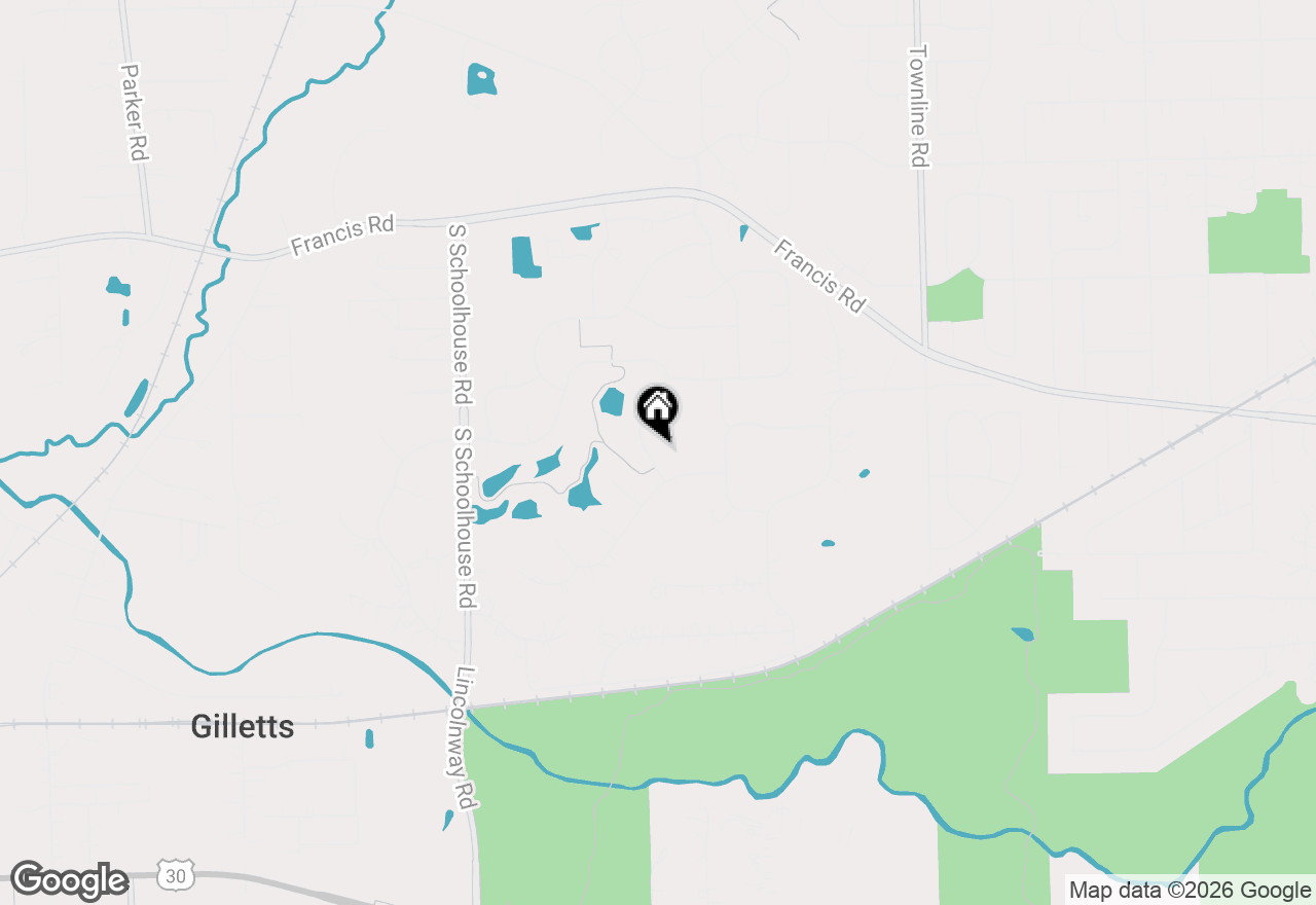 Map of 19947 Foxborough Drive, Mokena, IL 60448