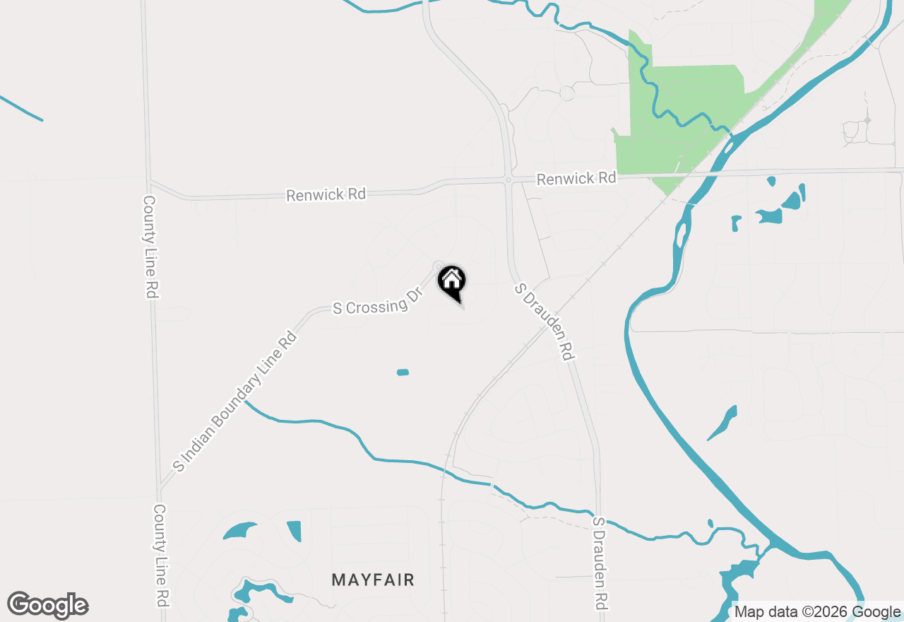 Map of 16155 S Lake View Road, Plainfield, IL 60586