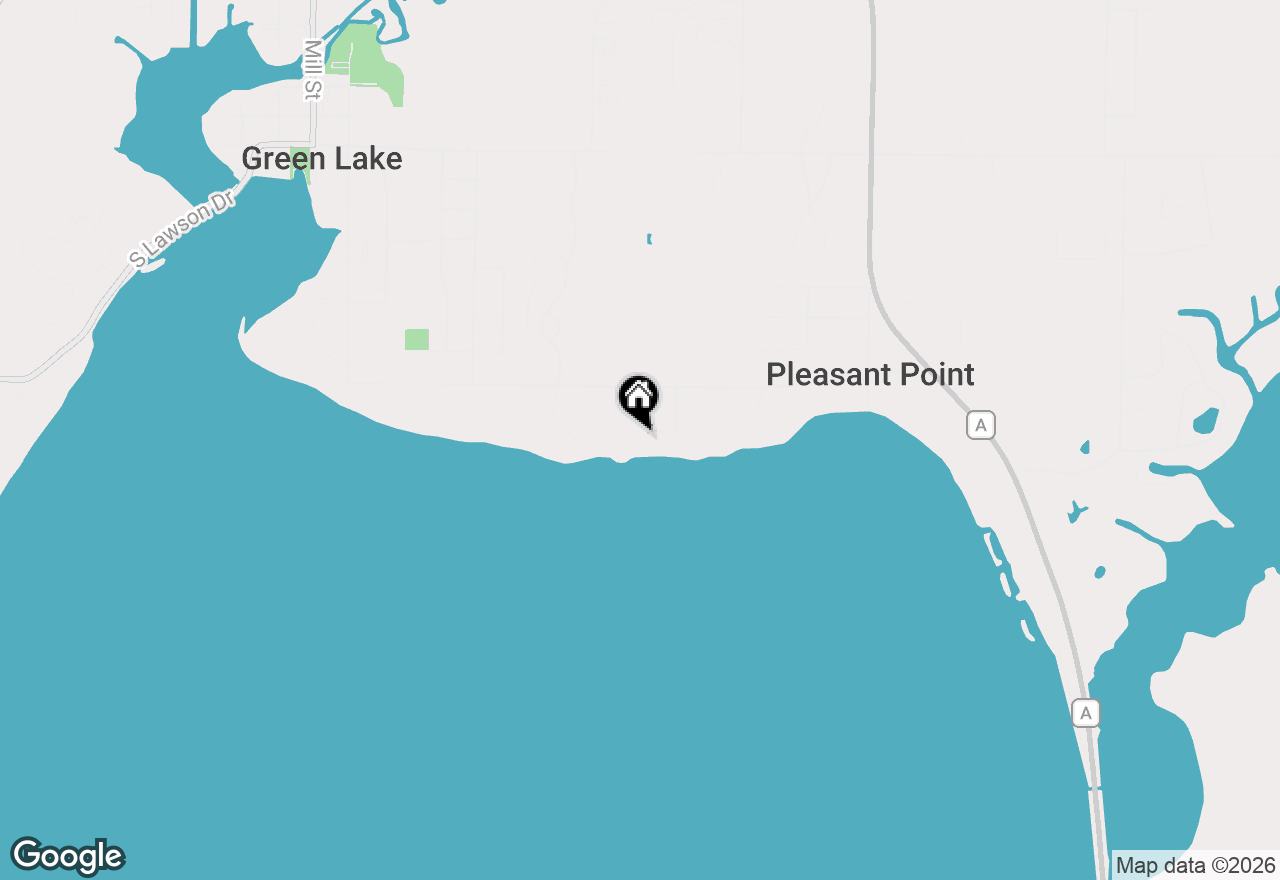 Map of N5667 Lac Verde Circle, Green Lake, WI 54941