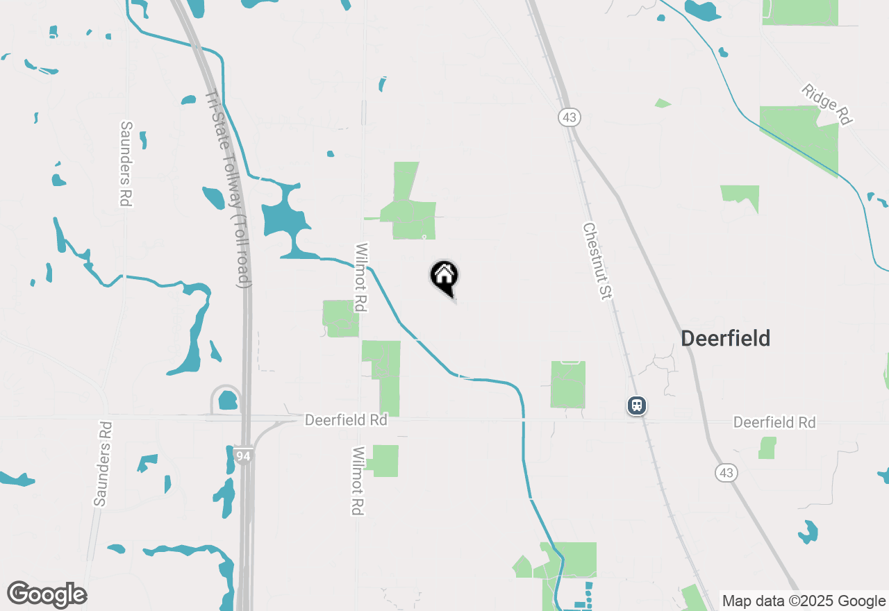 Map of 1353 Somerset Avenue, Deerfield, IL 60015