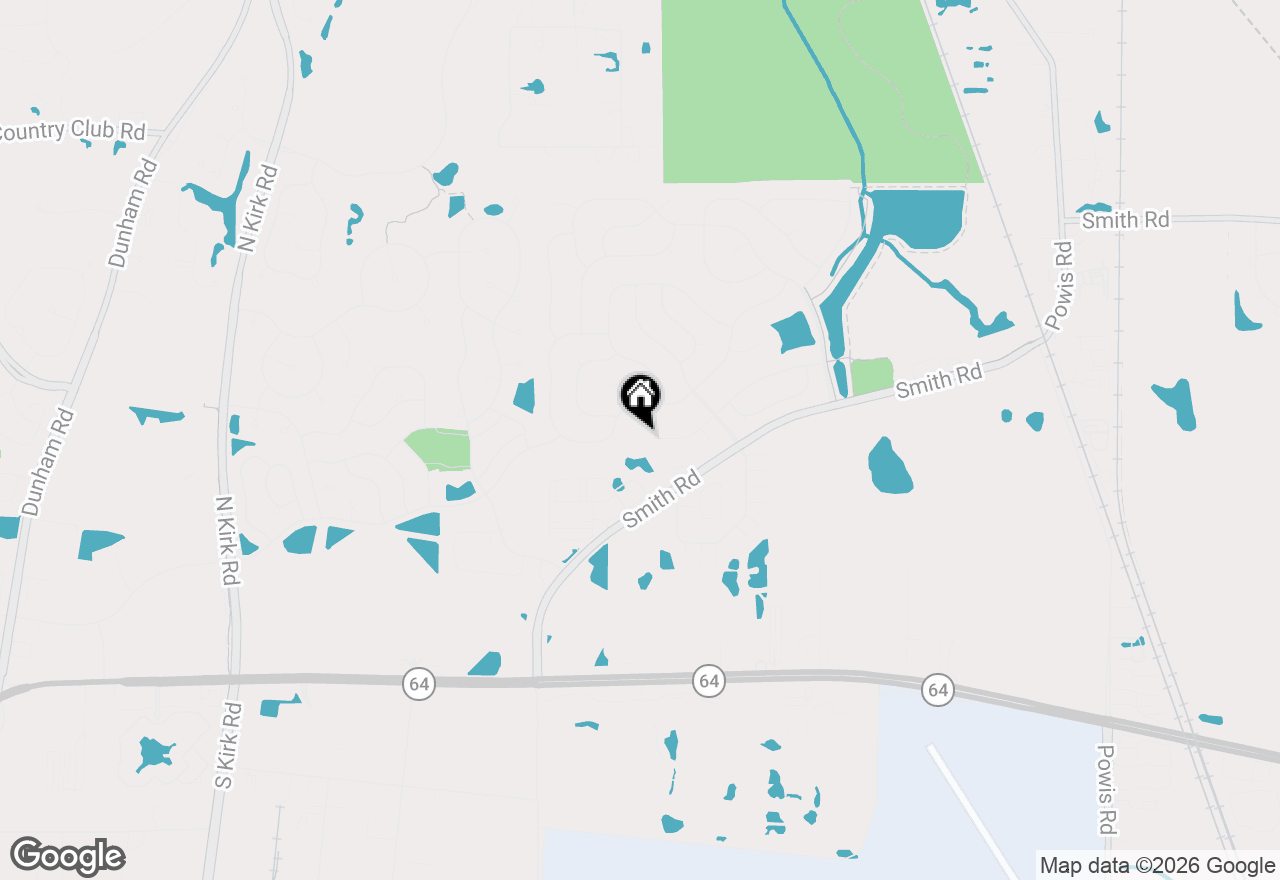 Map of 2598 Barnhart Street, West Chicago, IL 60185