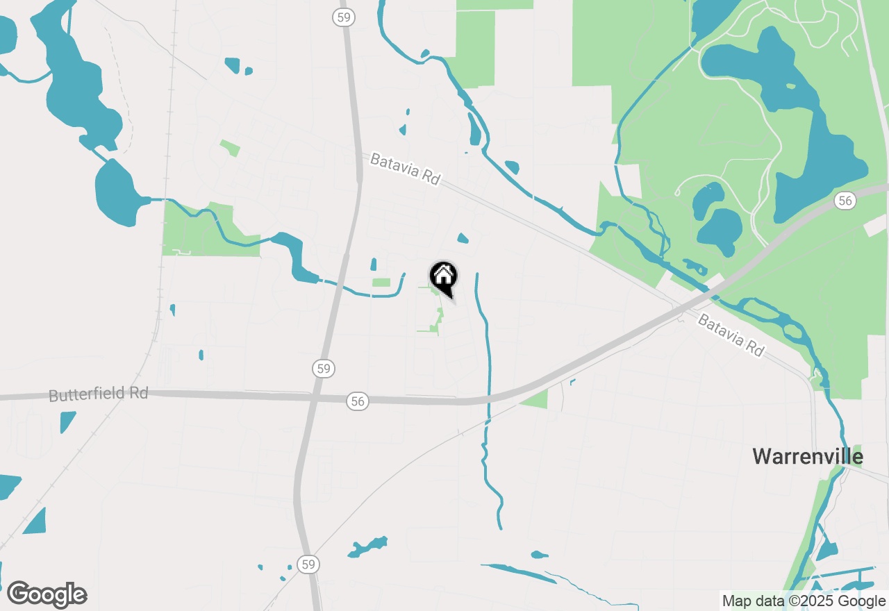 Map of 29W420 Tanglewood Lane, Warrenville, IL 60555