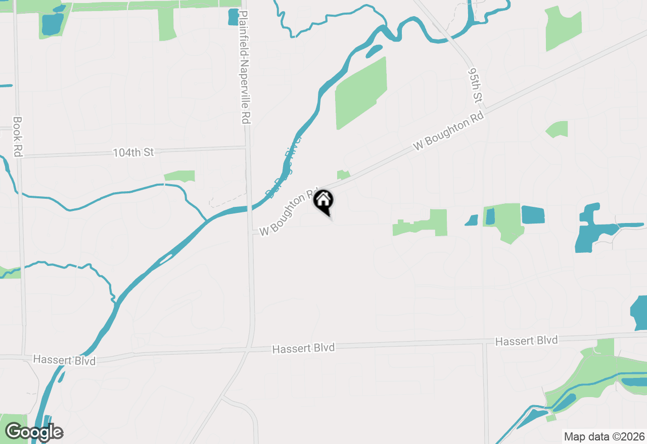 Map of 1940 Baldwin Way, Bolingbrook, IL 60490